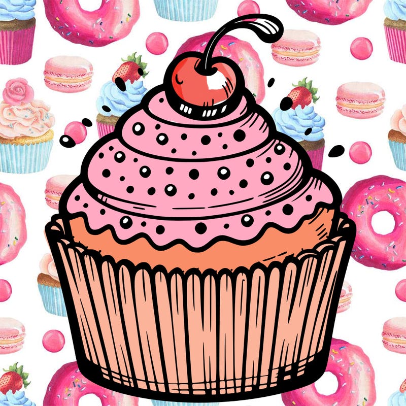 big cupcake