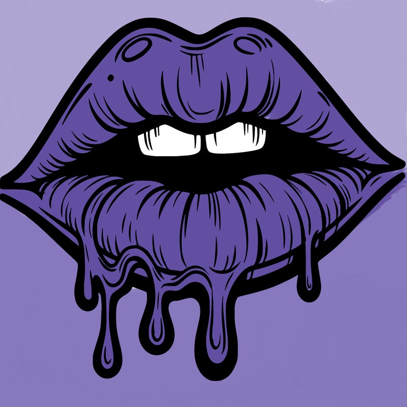 lips that look realistic and drip