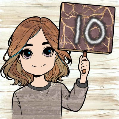 realistic girl holding up a sign