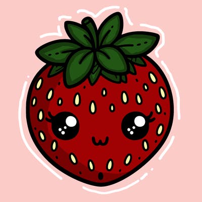 cute strawberry