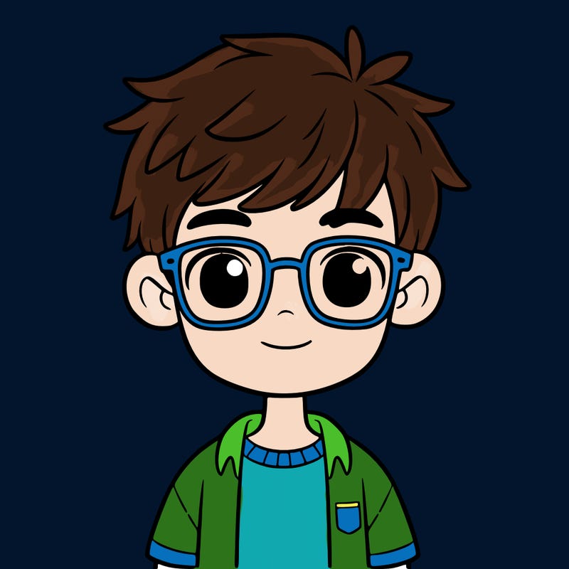 boy with glasses