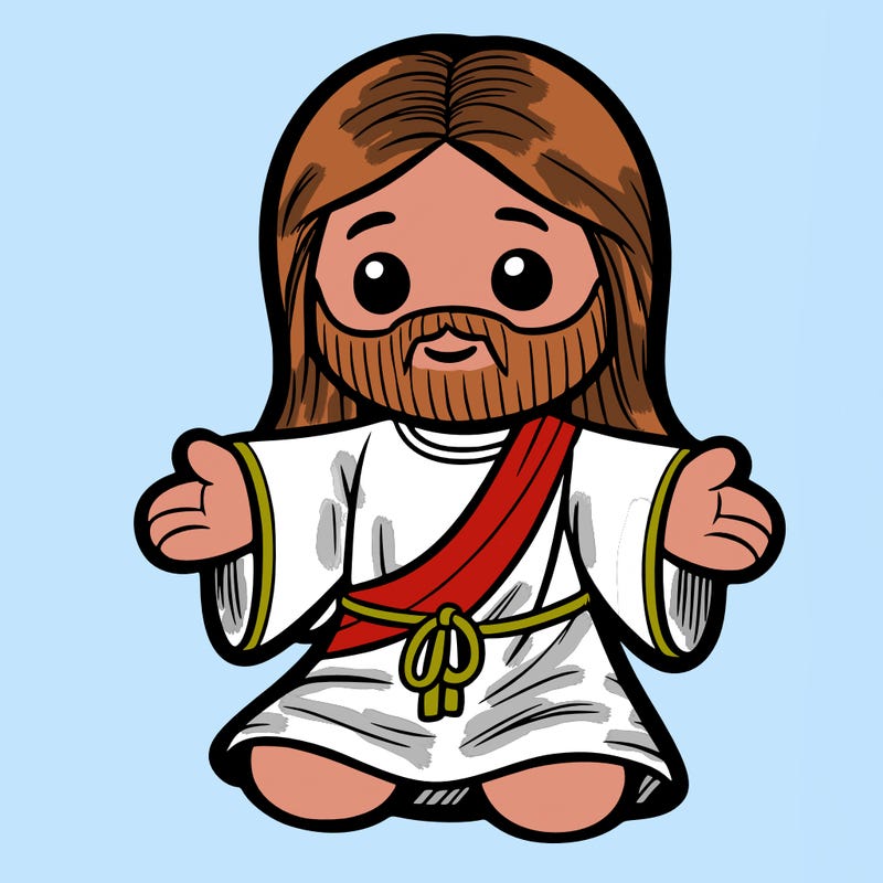 jesus plush