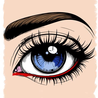realistic eye