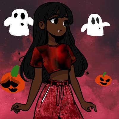 girl in a cute crop top