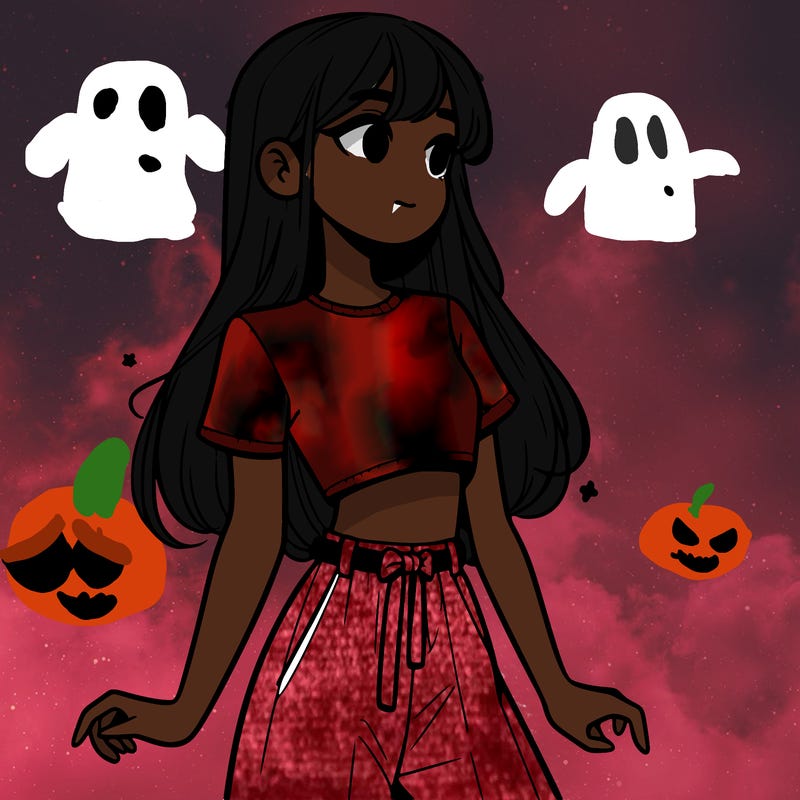 girl in a cute crop top