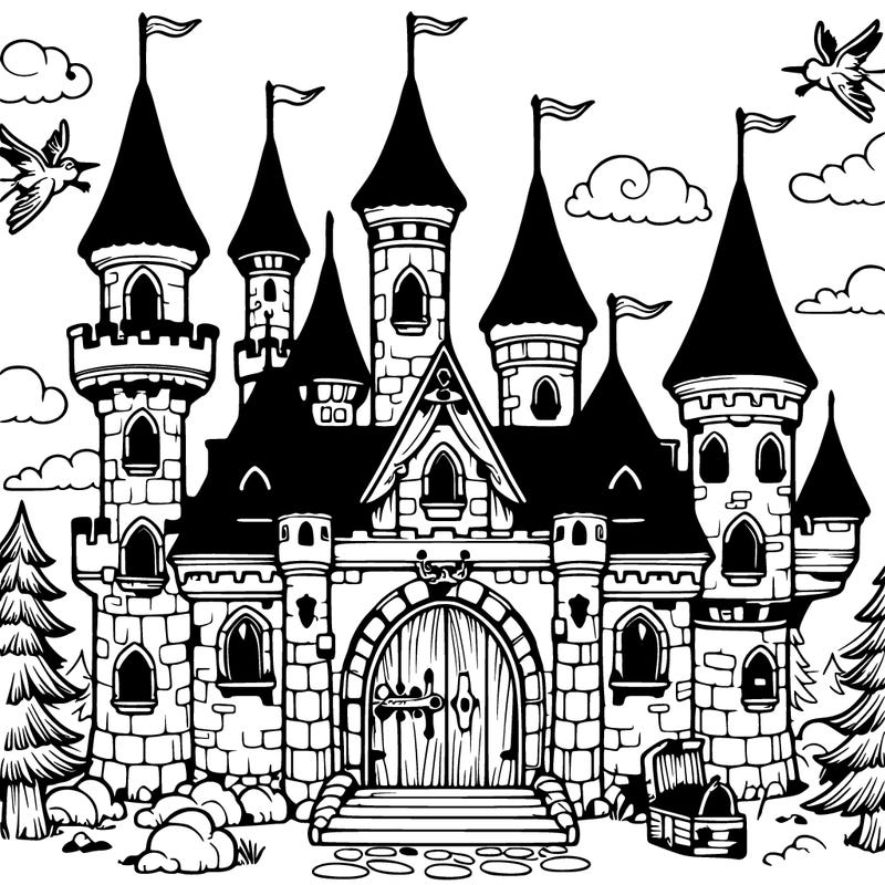 fairytale castle
