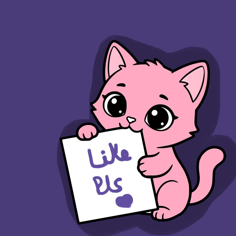 a small cat with a blank sheet of paper in its hand. the cat is sooooooo cute!