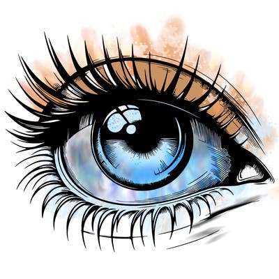 realistic eye