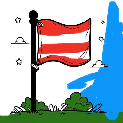 blank flag
