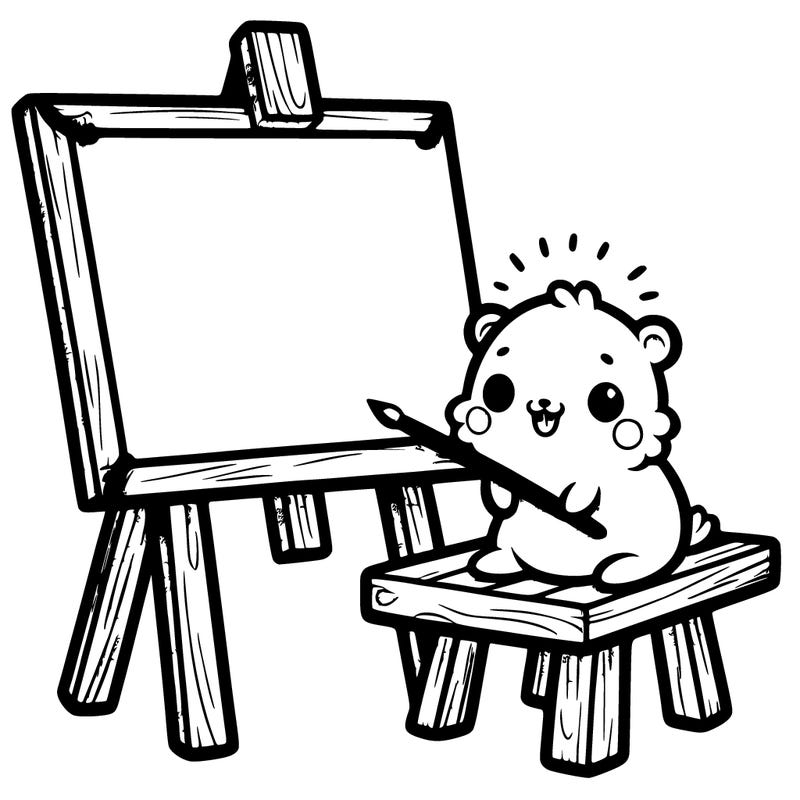 white canvas