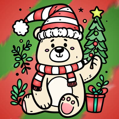 christmas bear