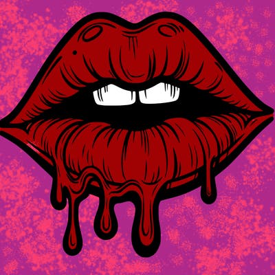 lips that look realistic and drip