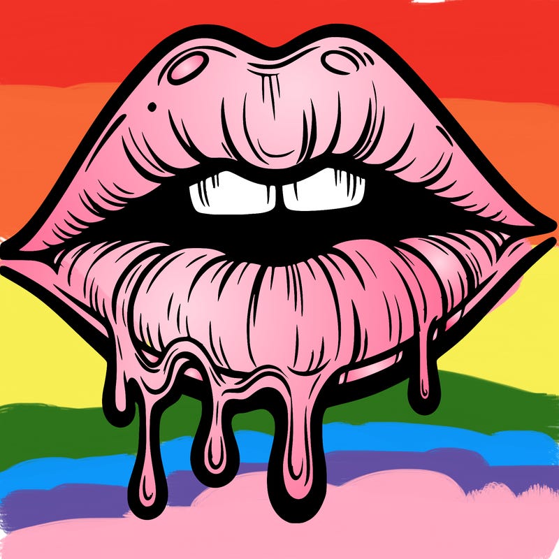 lips that look realistic and drip