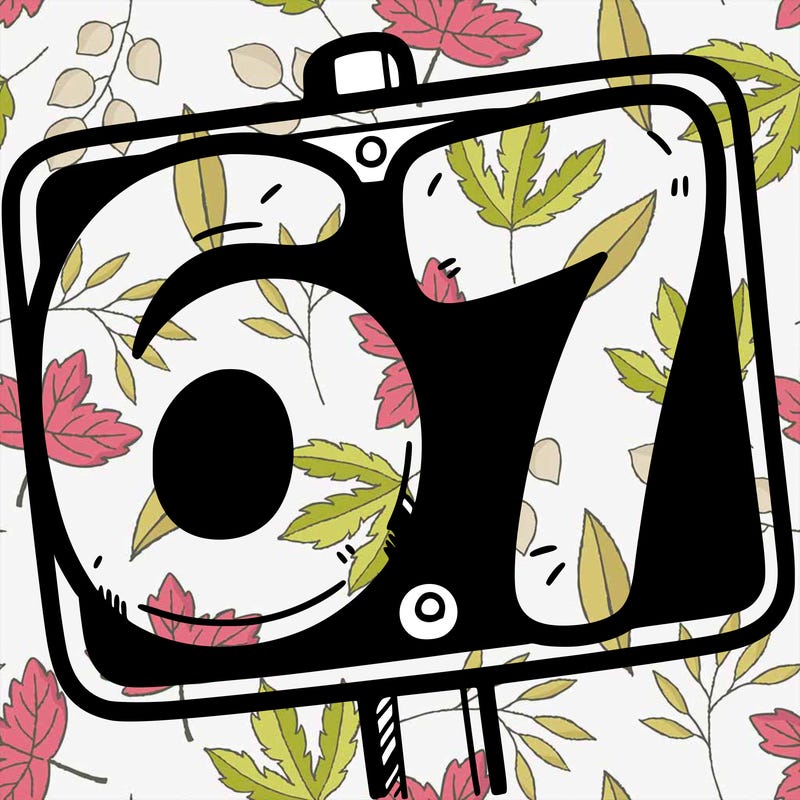 a sign that says 6 7