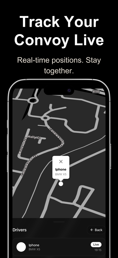 Convoy Tracker - Navigation App | MWM