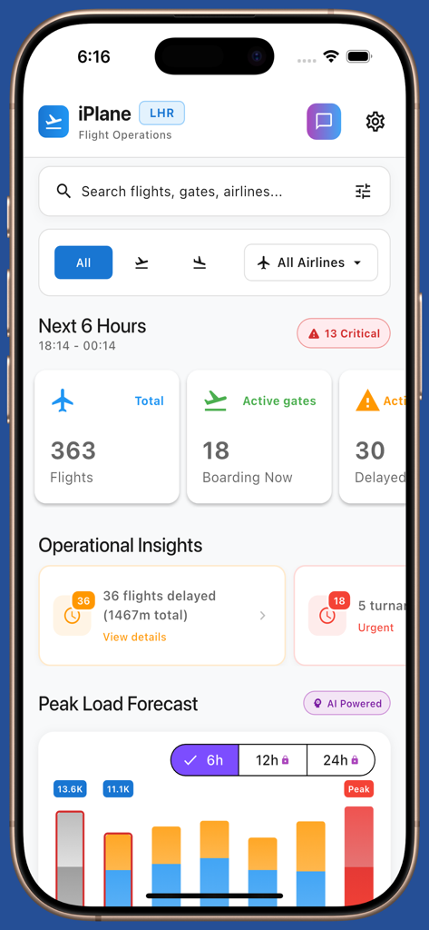 Heathrow Airport iPlane | Smart Flight Tracker & AI Assistant