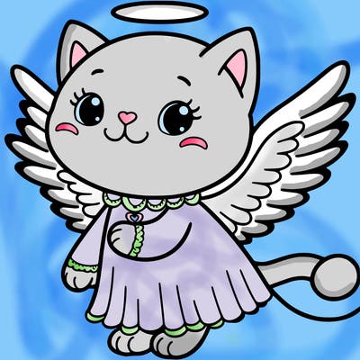 angel cat