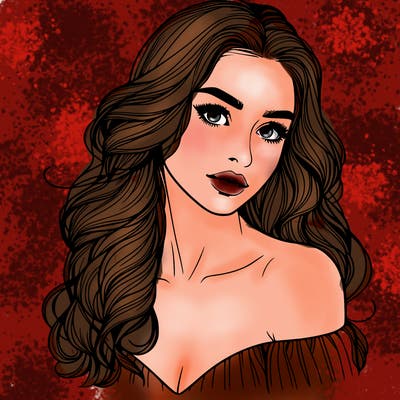 beautiful realistic girl