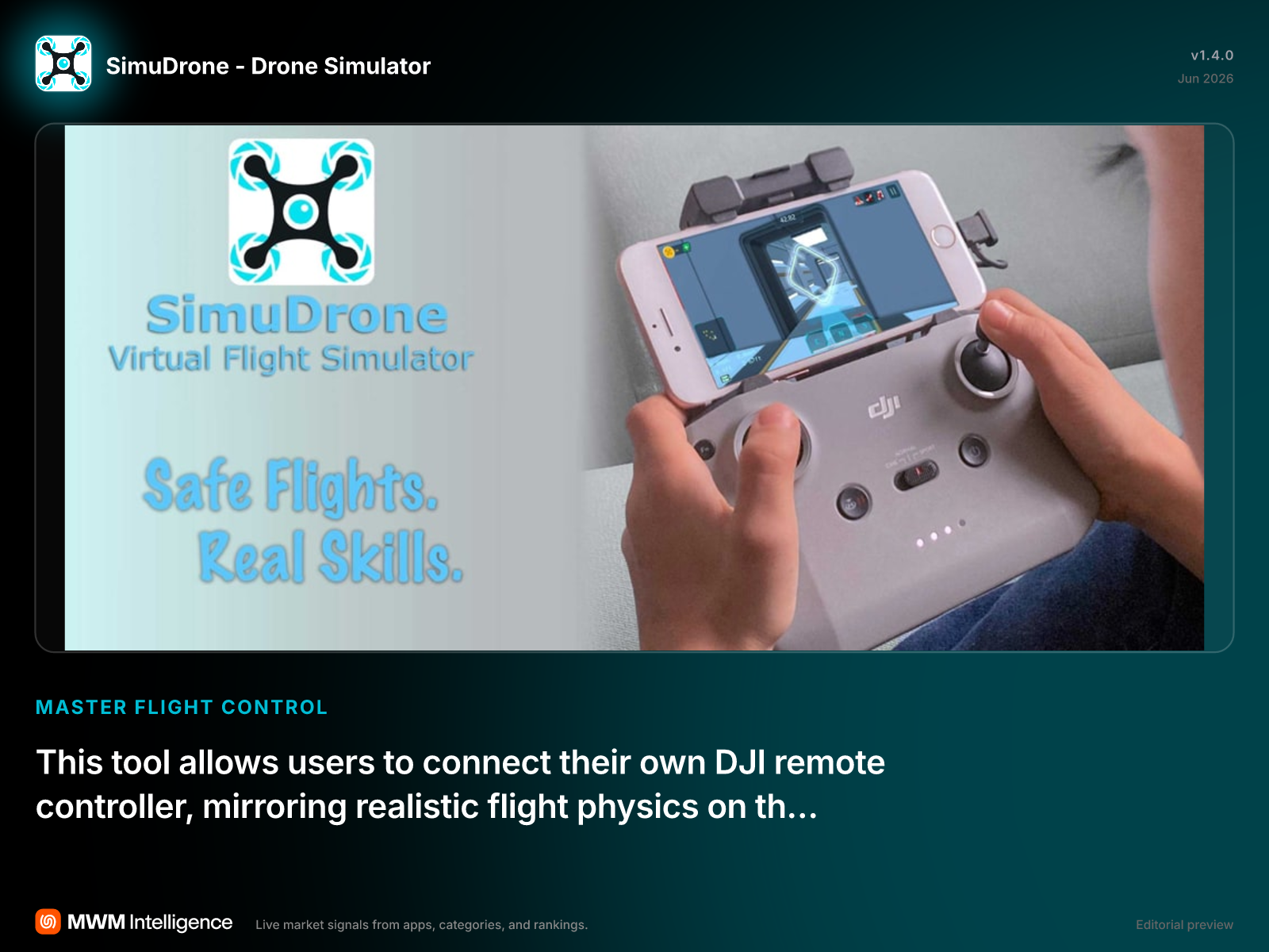 SimuDrone - Drone Simulator - Education App | MWM