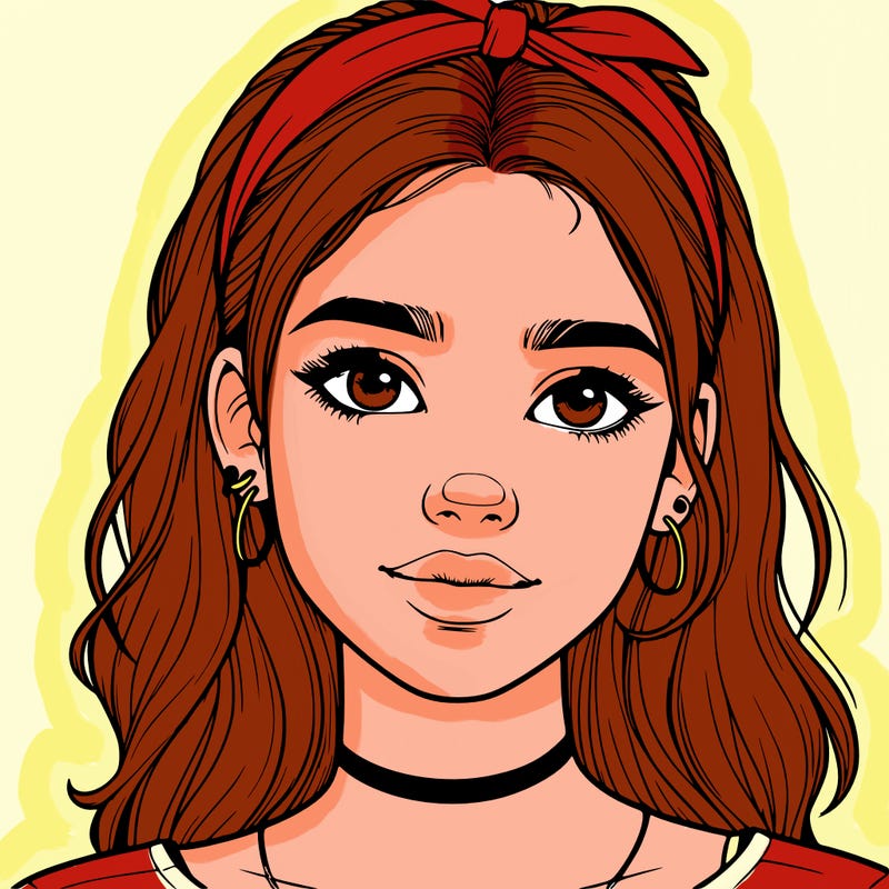 realistic teenage girl