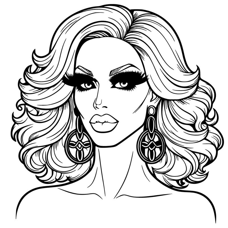 realistic drag queen
