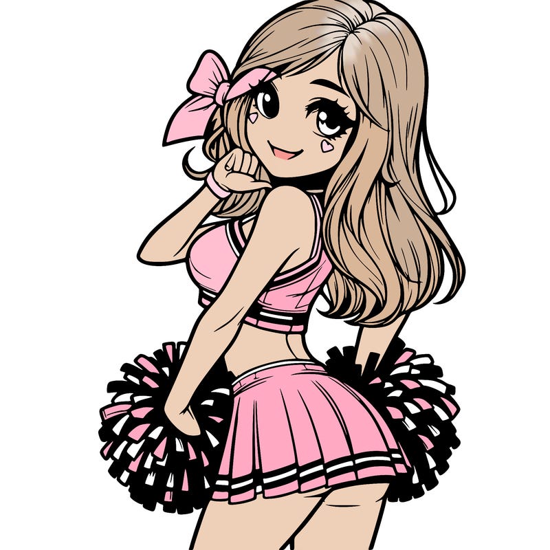 realistic cheerleader