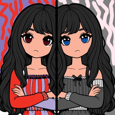 realistic girls split