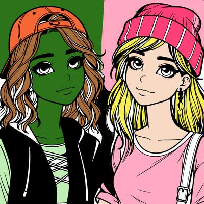 realistic teenager girls