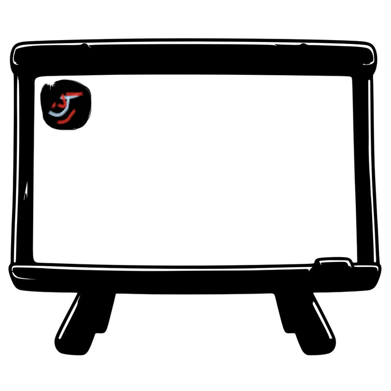 blank board