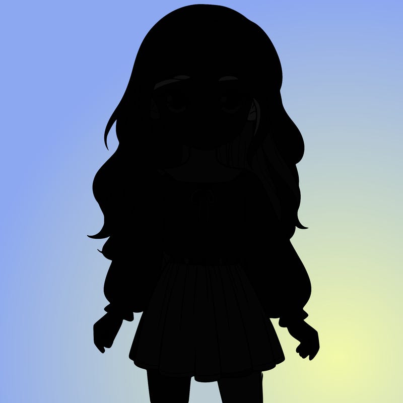 a realistic girl standing