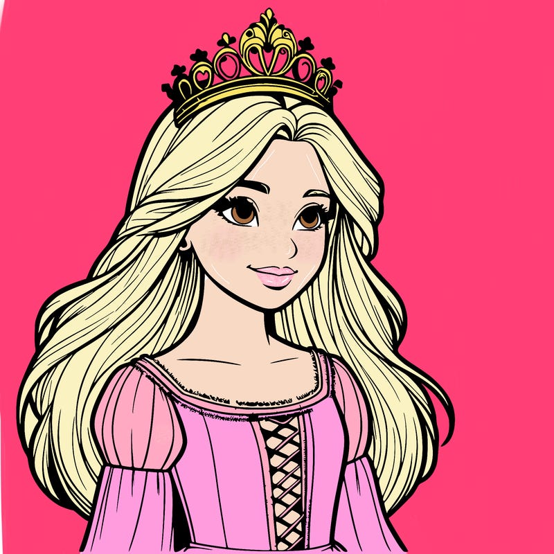 a realistic medieval princess with a tiara
