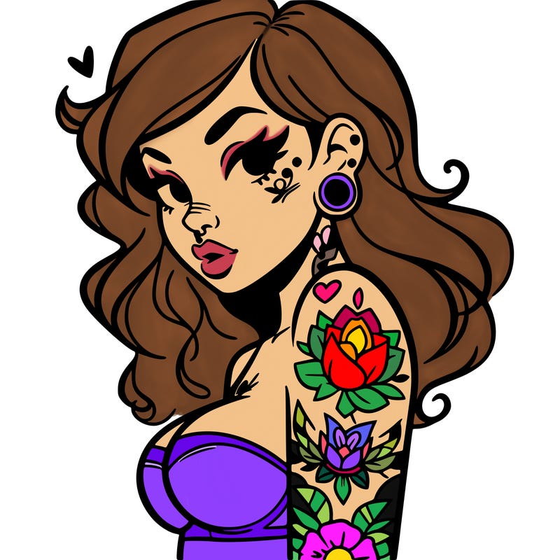 tattoo girl