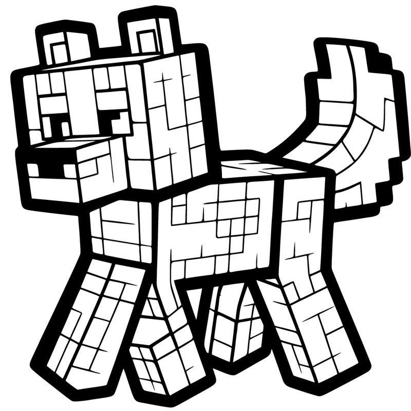 minecraft wolf