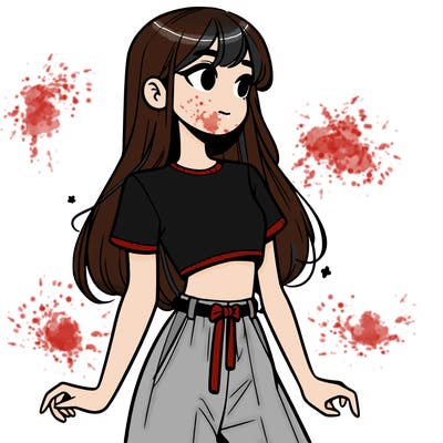 girl in a cute crop top