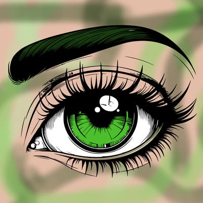 realistic eye