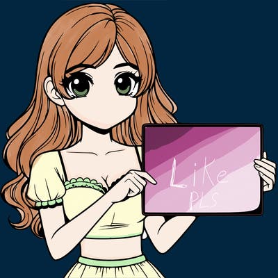 realistic pretty girl holding blank sign