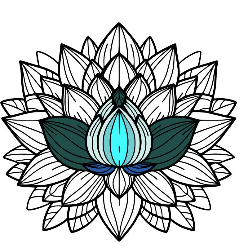 lotus flower mandala