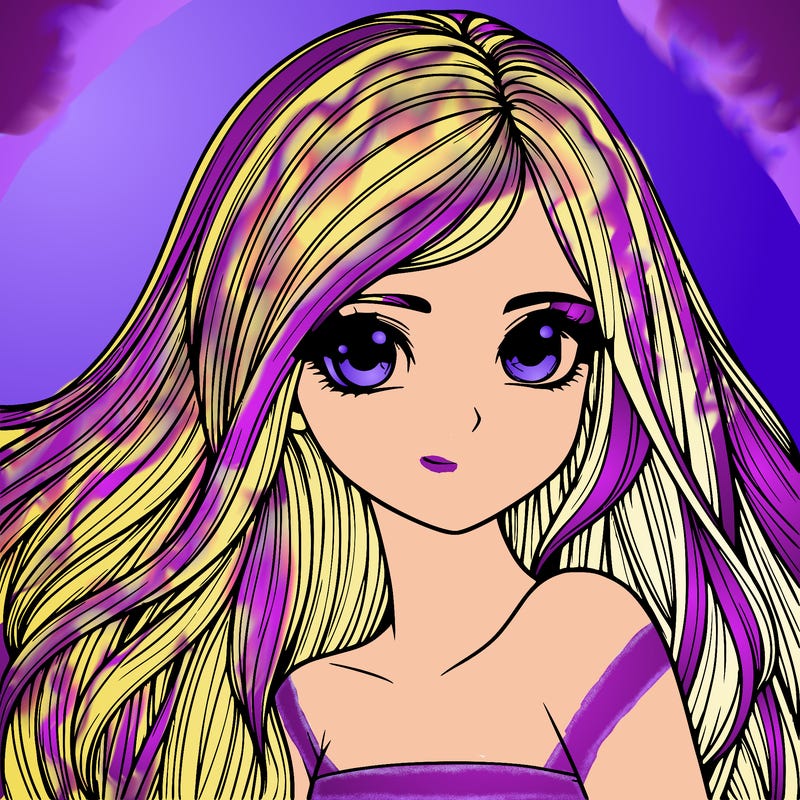 realistic girl pretty long hair