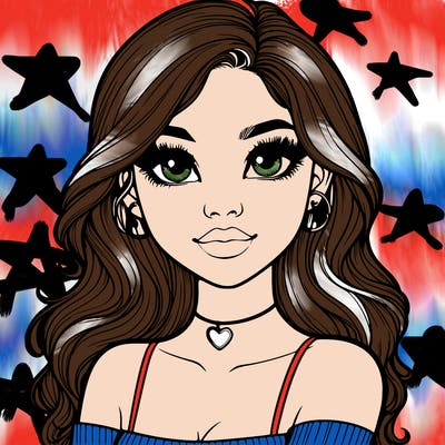 realistic pretty girl