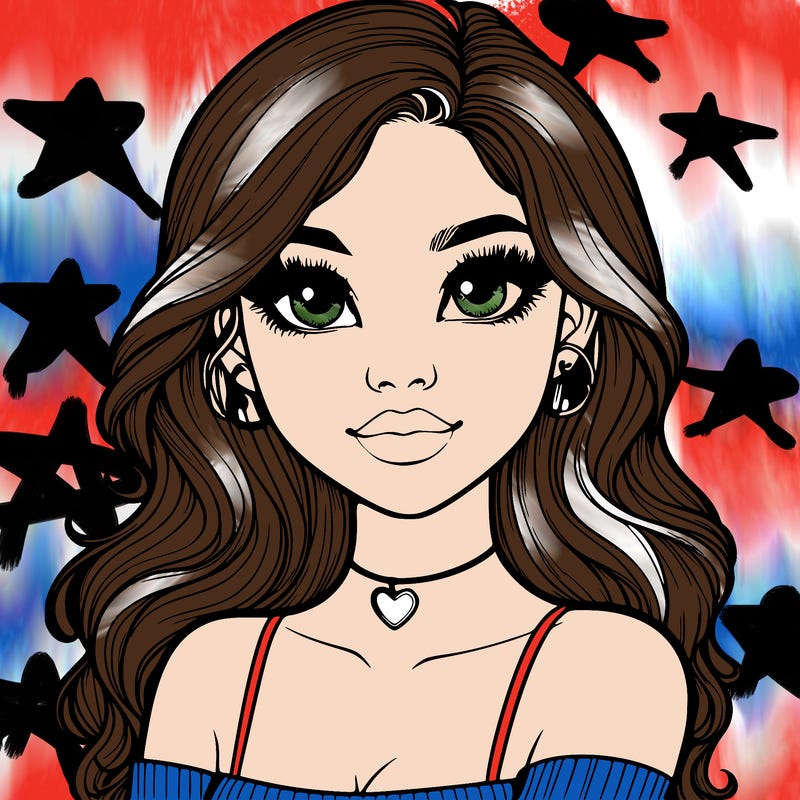 realistic pretty girl