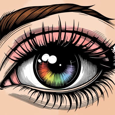realistic eye