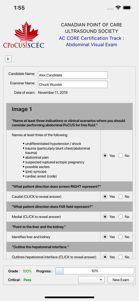 CPoCUS Exams - Medical App | MWM