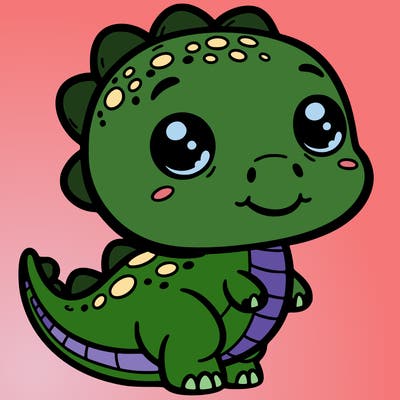 cute dinosaur