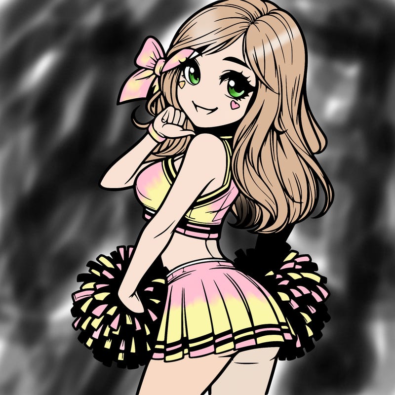 realistic cheerleader
