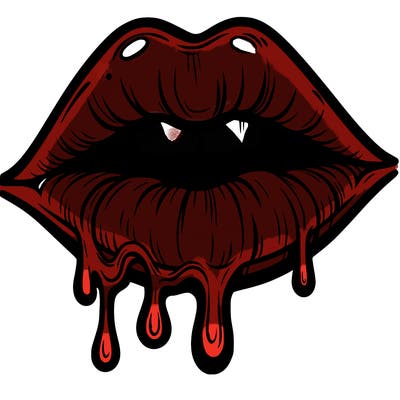 lips that look realistic and drip