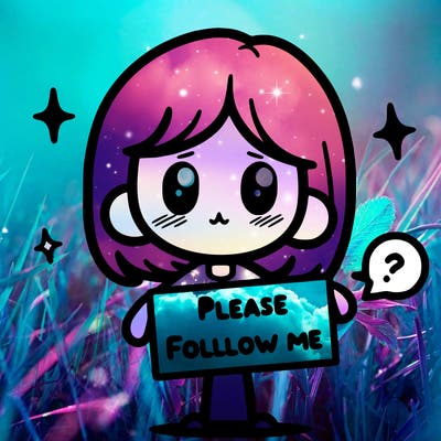 please follow me