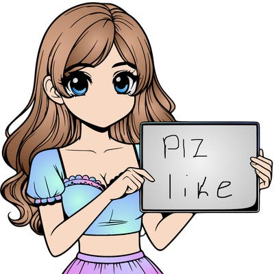 realistic pretty girl holding blank sign