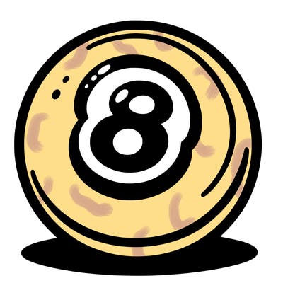 pool ball number 8