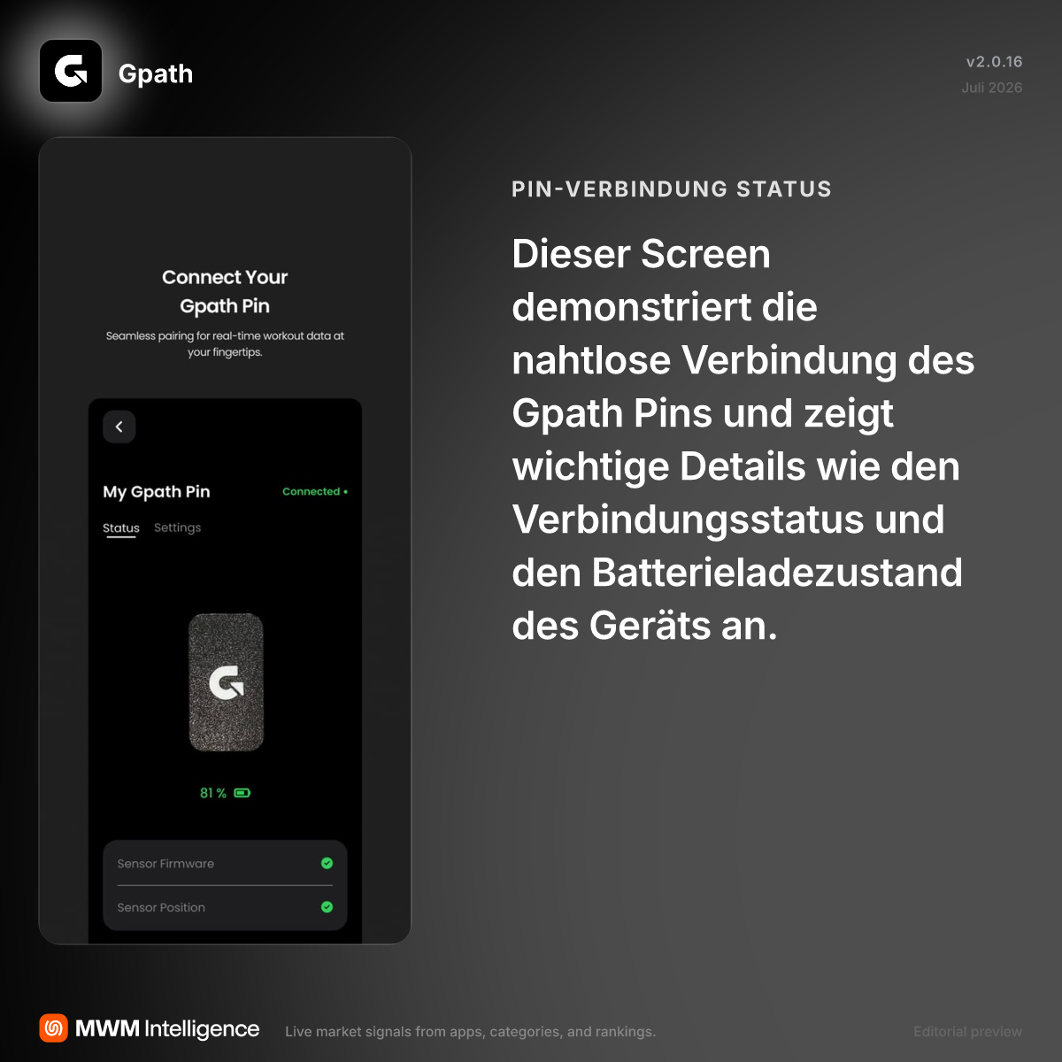 Gpath - Sport-App | MWM