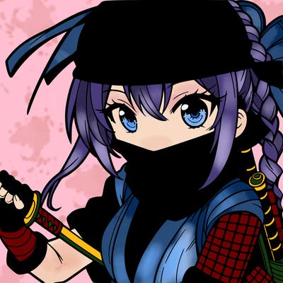 manga girl ninja